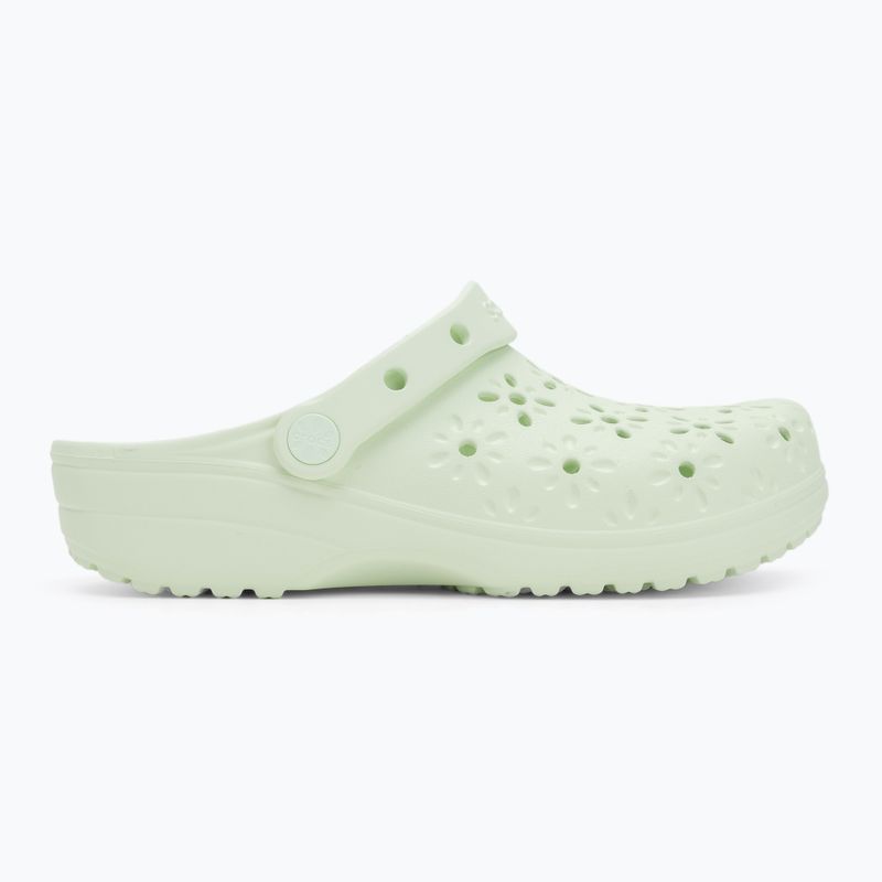 Klapki Crocs Classic Floral Cutout Clog jade tint 3