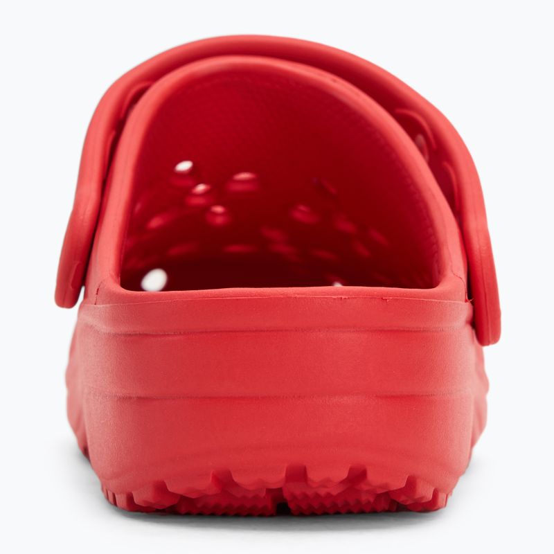 Klapki dziecięce Crocs Classic Floral Cutout Clog Kids cherry red 7