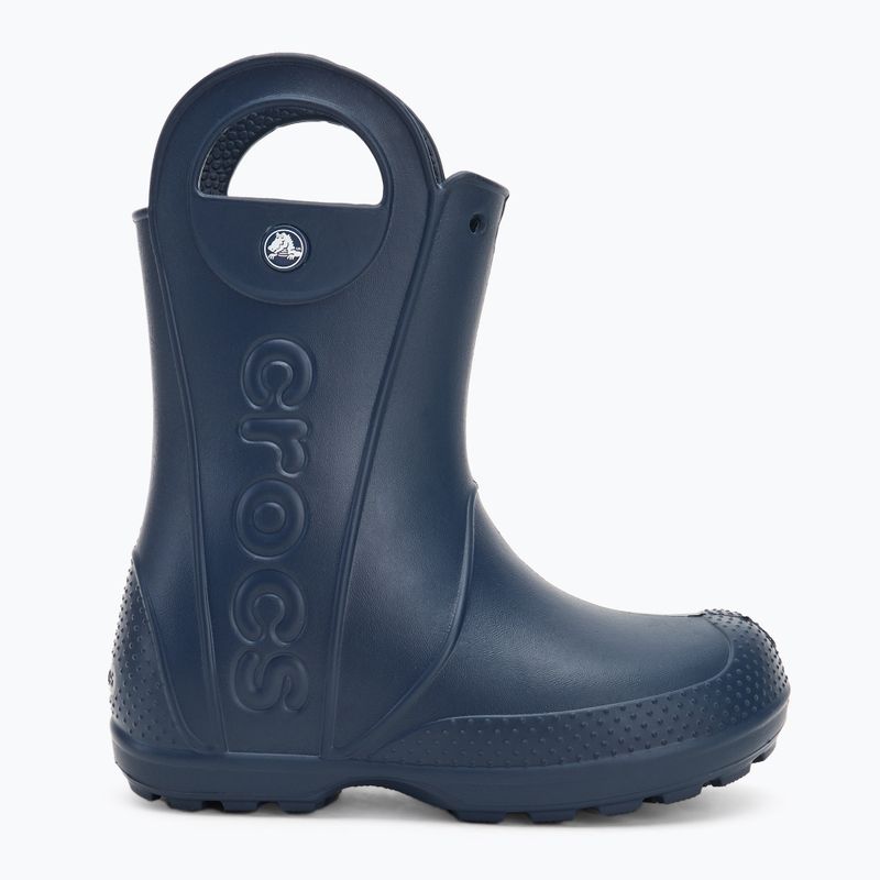 Kalosze dziecięce Crocs Handle It Rain Boot Kids navy 2