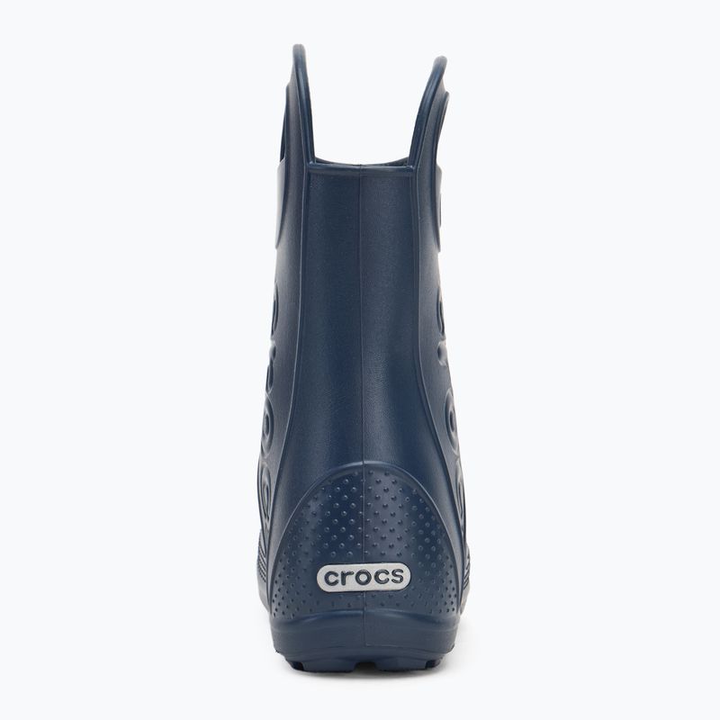 Kalosze dziecięce Crocs Handle It Rain Boot Kids navy 6
