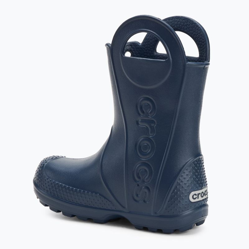 Kalosze dziecięce Crocs Handle It Rain Boot Kids Toddler navy 3