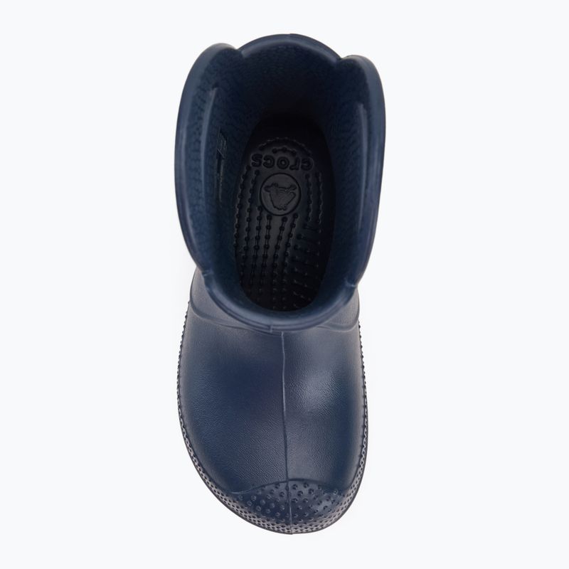 Kalosze dziecięce Crocs Handle It Rain Boot Kids Toddler navy 5