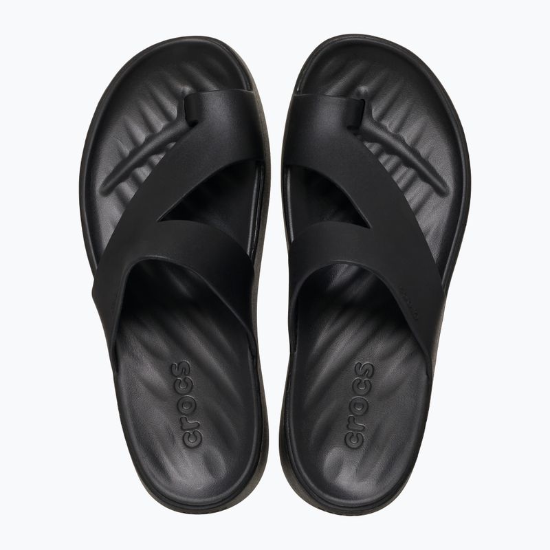 Japonki damskie Crocs Getaway Platform Toe Loop black 9