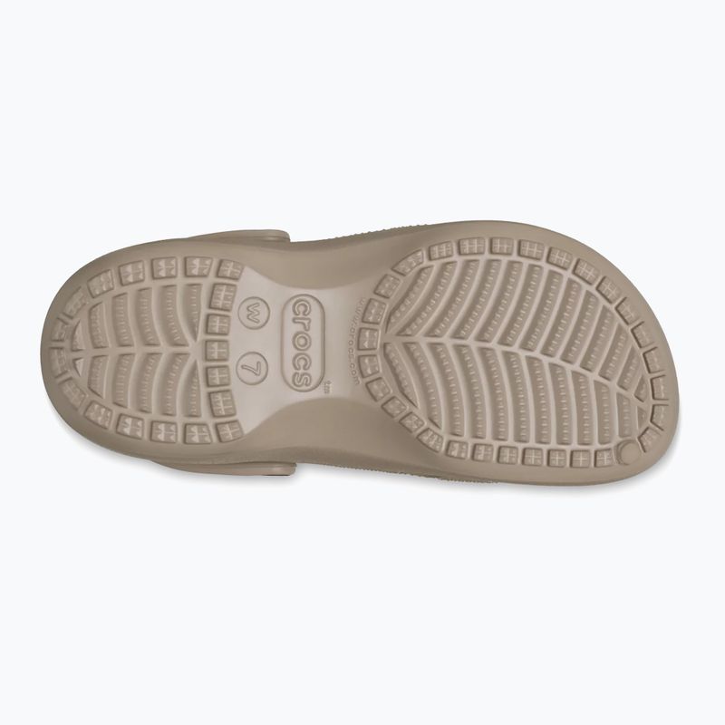 Klapki damskie Crocs Classic Platform Clog taupe 14