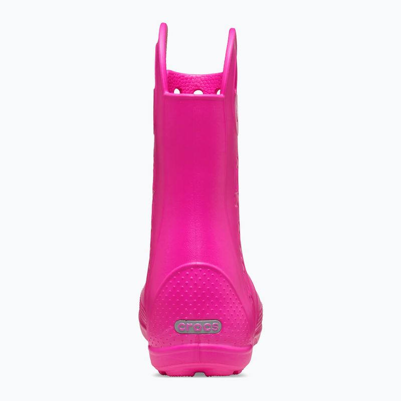 Kalosze dziecięce Crocs Handle It Rain Boot Kids Toddler pink crush 11
