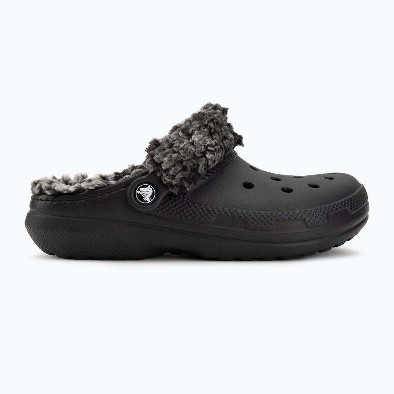 Klapki Crocs Classic Fleece Lined black 3