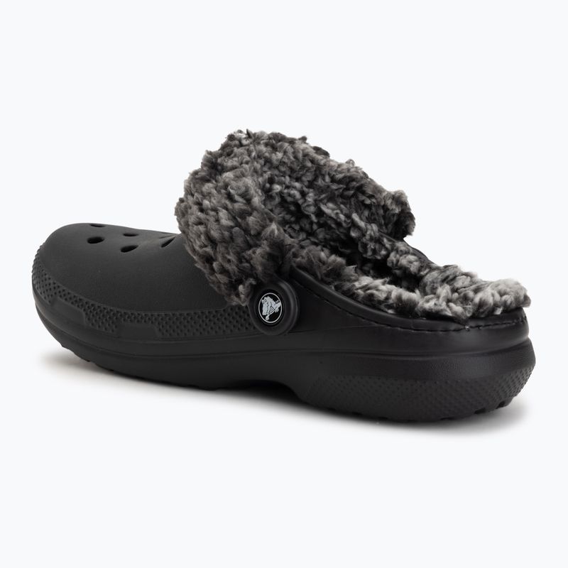 Klapki Crocs Classic Fleece Lined black 4