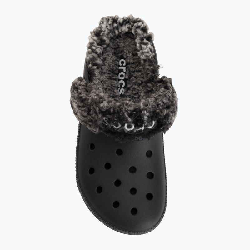 Klapki Crocs Classic Fleece Lined black 6