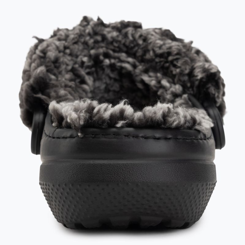 Klapki Crocs Classic Fleece Lined black 7