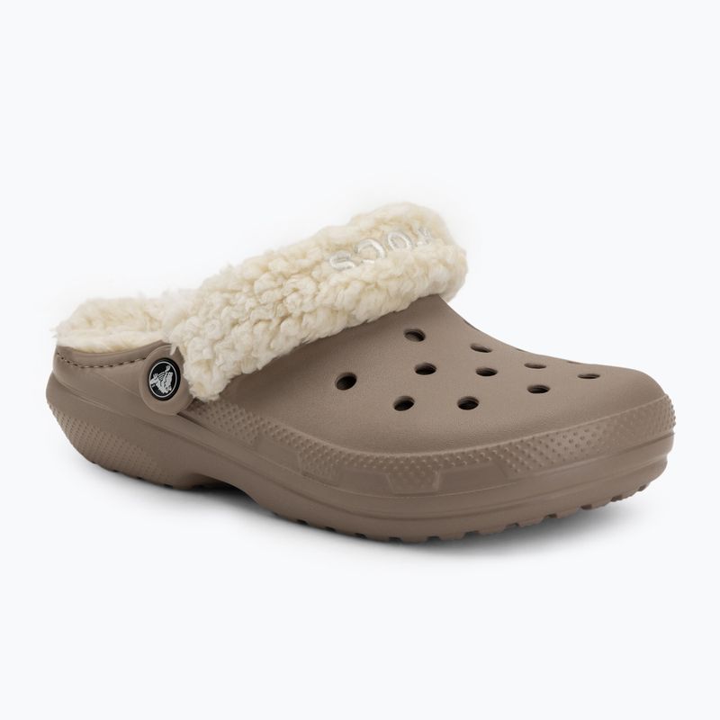 Klapki Crocs Classic Fleece Lined mushroom