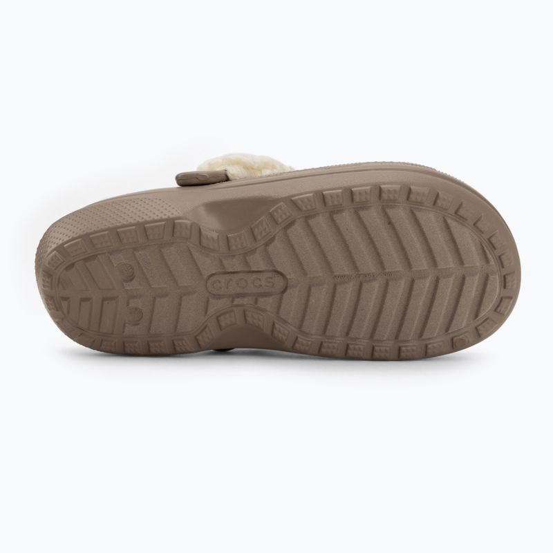 Klapki Crocs Classic Fleece Lined mushroom 5