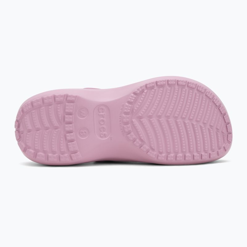 Klapki damskie Crocs Classic Platform Clog hydrangea 5