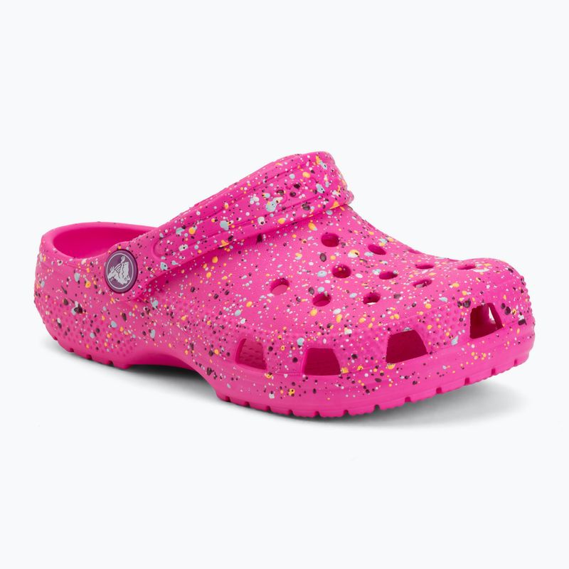 Klapki dziecięce Crocs Classic Paint Splatter Clog