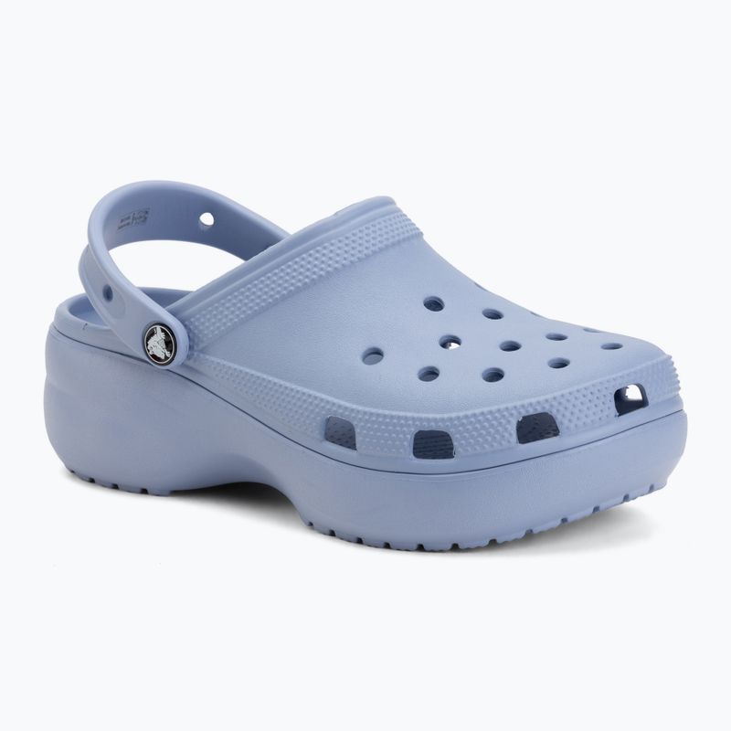 Klapki damskie Crocs Classic Platform Clog blue haze 2