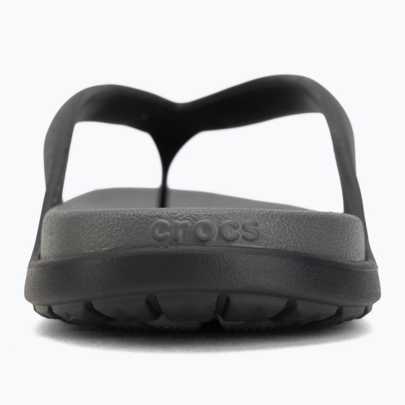 Japonki Crocs Coast Flip black/slate grey 6