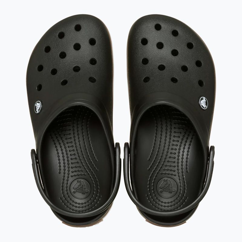 Klapki Crocs Crocband Gum black 13
