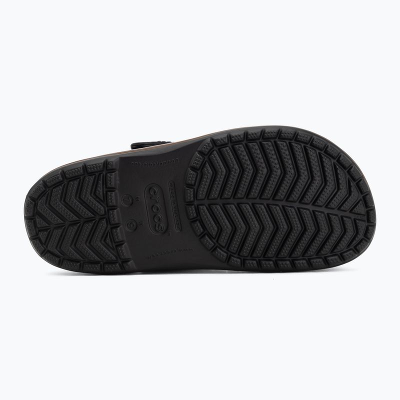 Klapki Crocs Crocband Gum black 5