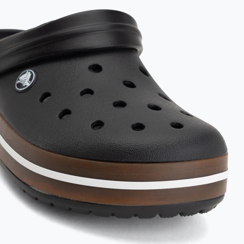 Klapki Crocs Crocband Gum black 8