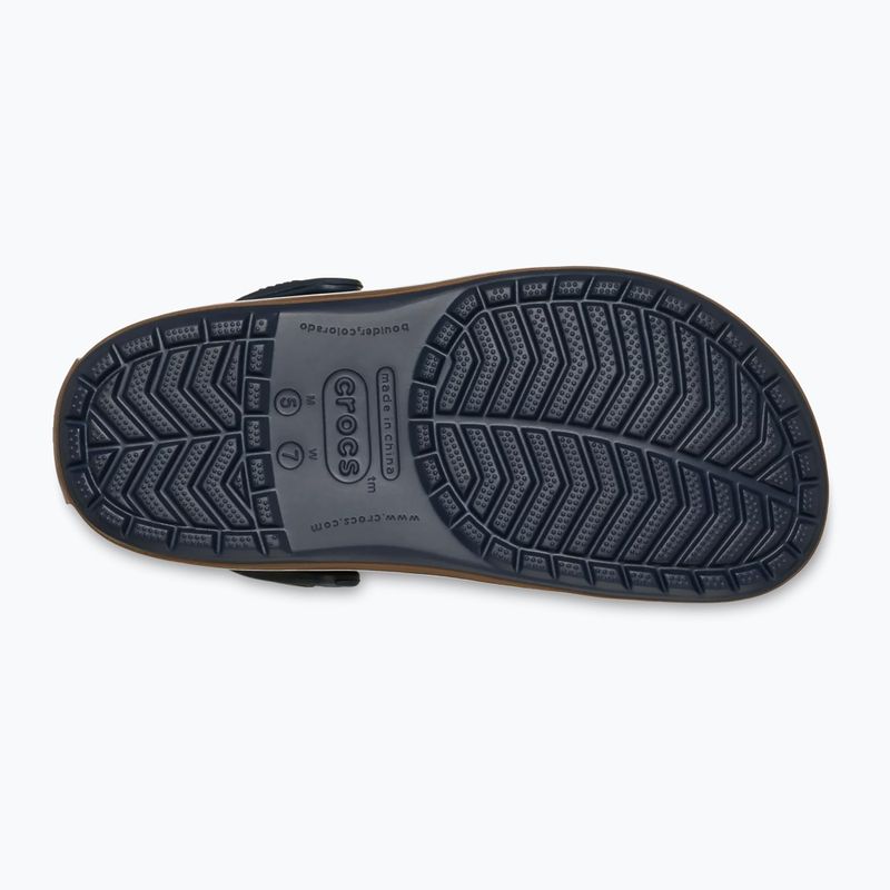 Klapki Crocs Crocband Gum navy 12