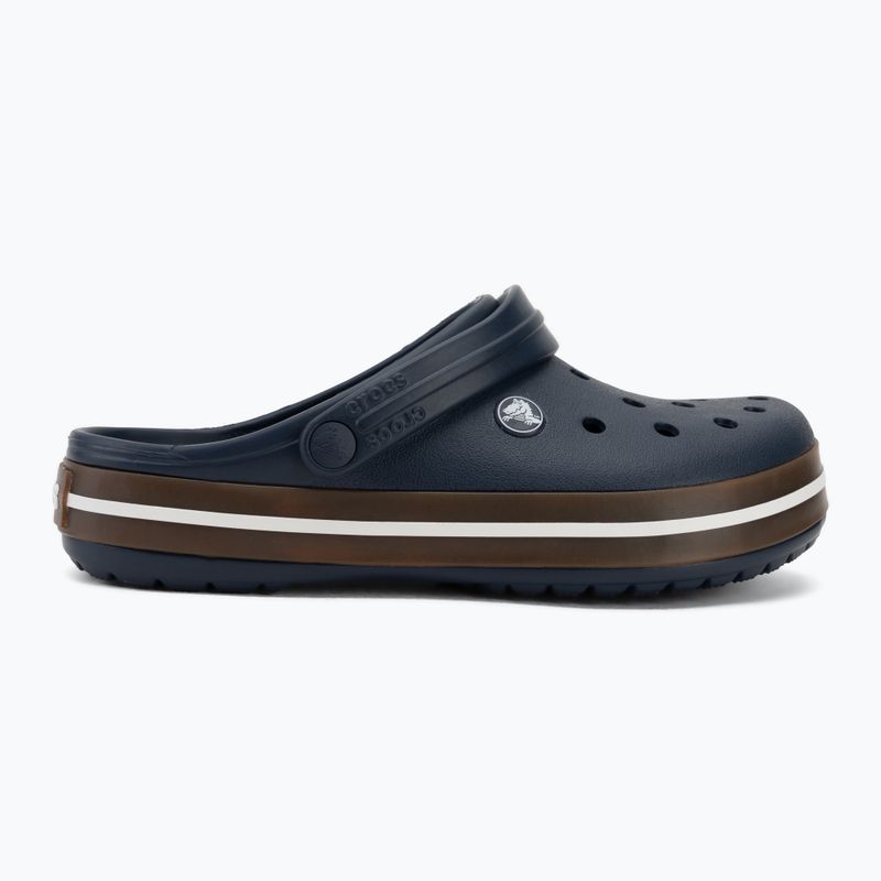 Klapki Crocs Crocband Gum navy 3