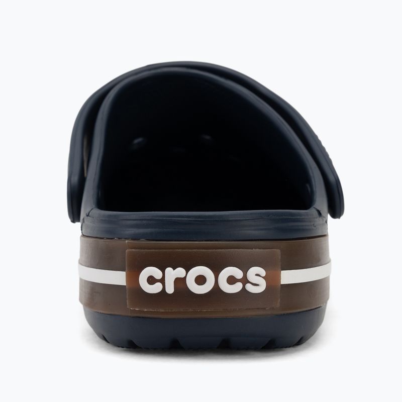 Klapki Crocs Crocband Gum navy 7