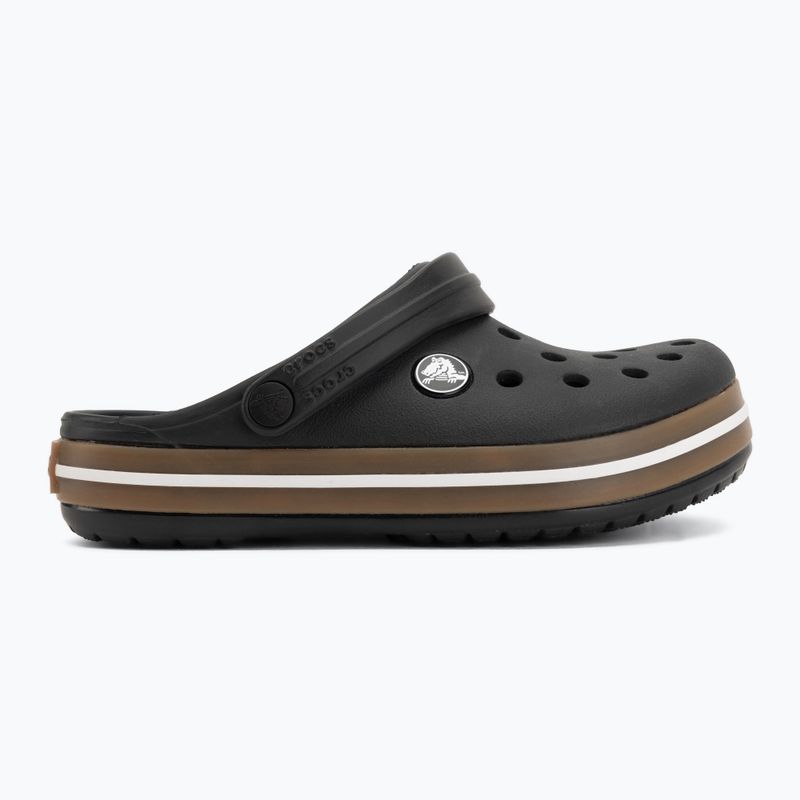 Klapki dziecięce Crocs Crocband Gum black 3