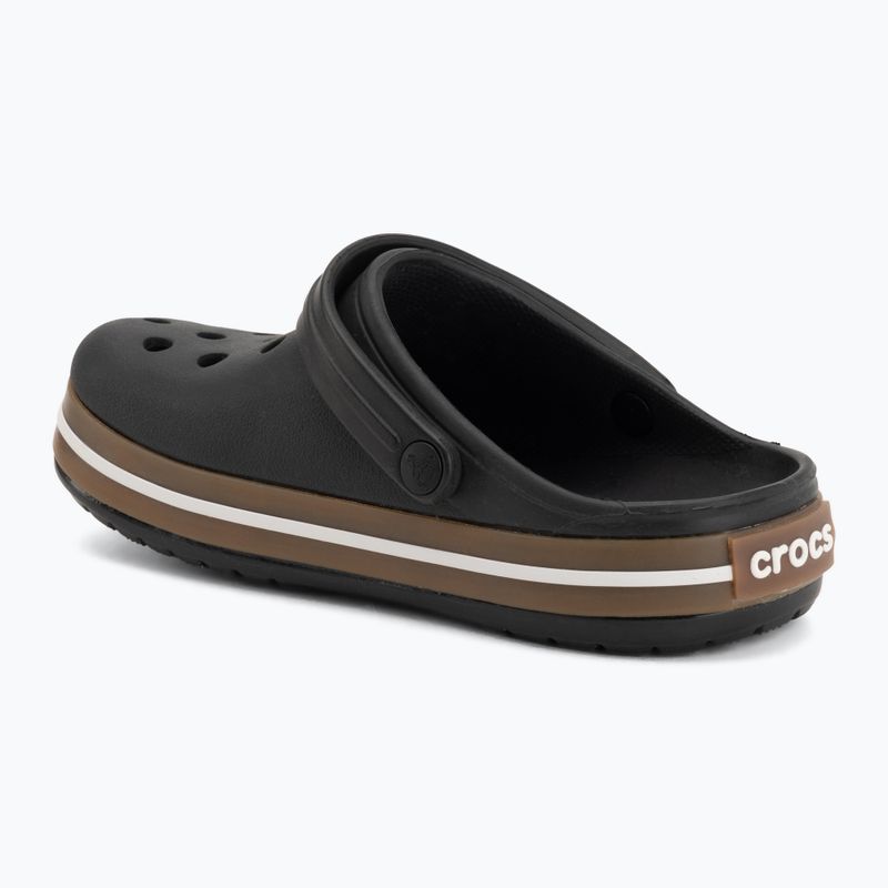 Klapki dziecięce Crocs Crocband Gum black 4