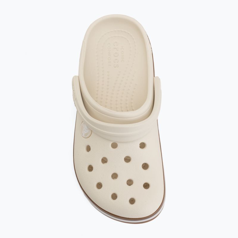 Klapki dziecięce Crocs Crocband Gum summit white 6