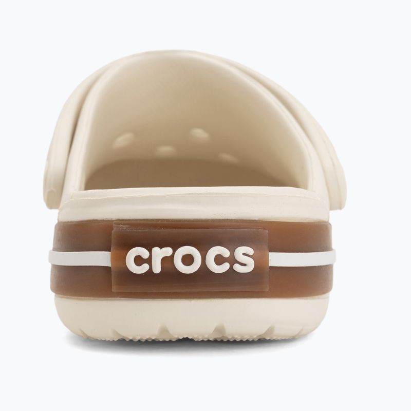 Klapki dziecięce Crocs Crocband Gum summit white 7