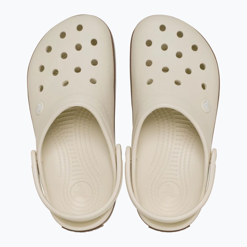Klapki dziecięce Crocs Crocband Gum summit white 13
