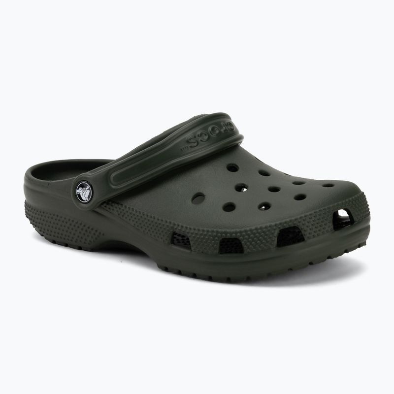 Klapki Crocs Classic army green