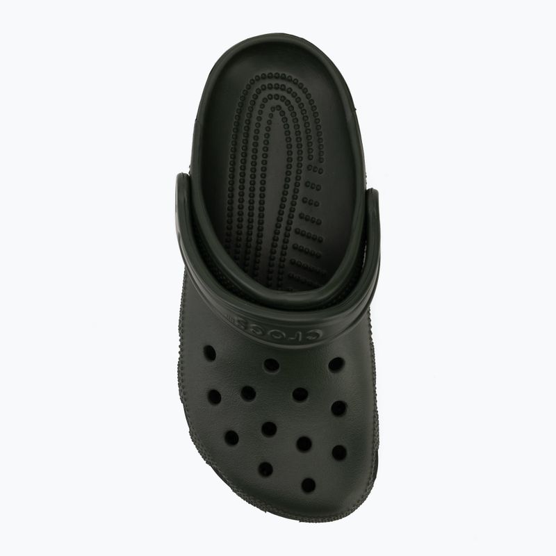 Klapki Crocs Classic army green 6