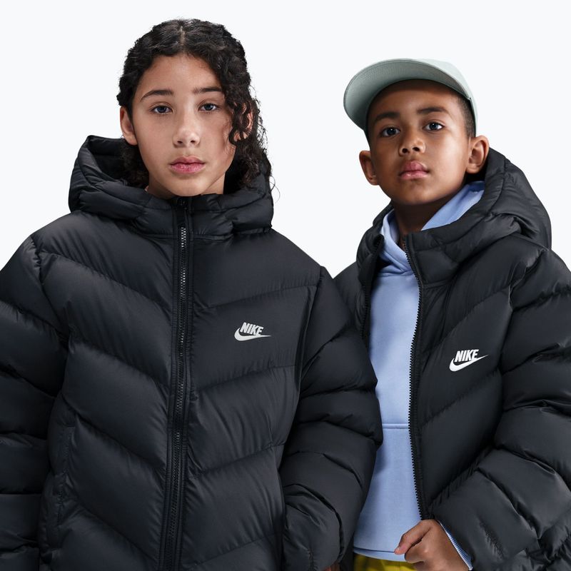 Kurtka dziecięca Nike Sportswear All Day Play black/white