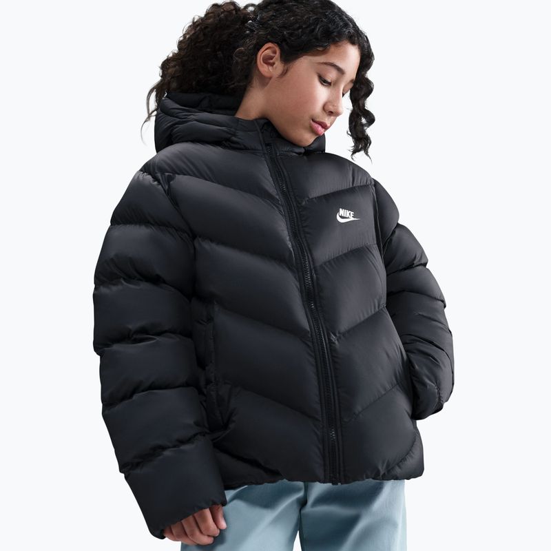 Kurtka dziecięca Nike Sportswear All Day Play black/white 2