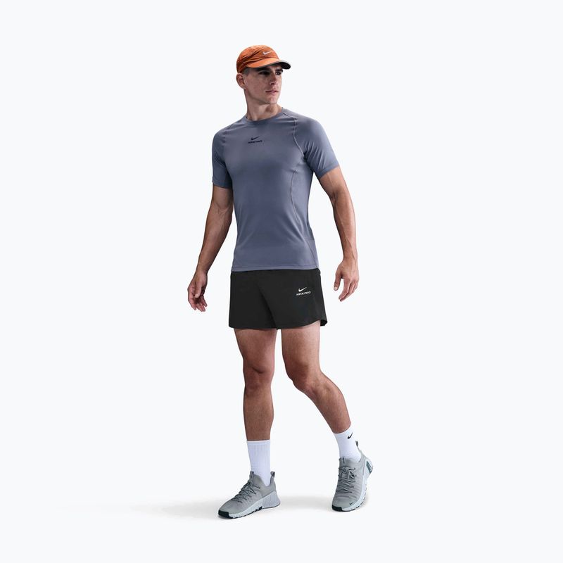 Spodenki męskie Nike Pro Training Dri-Fit 6" black/white 2