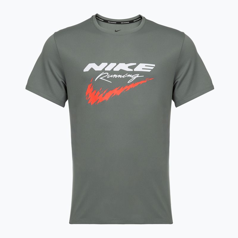 Koszulka do biegania męska Nike Miler Dri-Fit UV smoke grey 6
