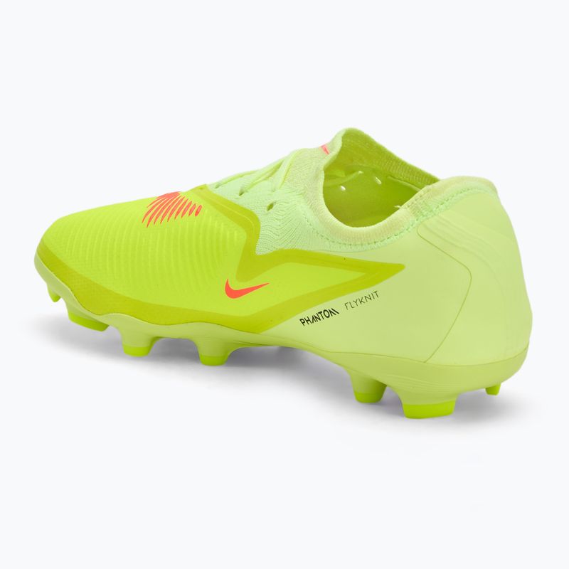 Buty piłkarskie dziecięce Nike Phantom 6 Low Pro FG/MG hyper crimson/limelight/black 3