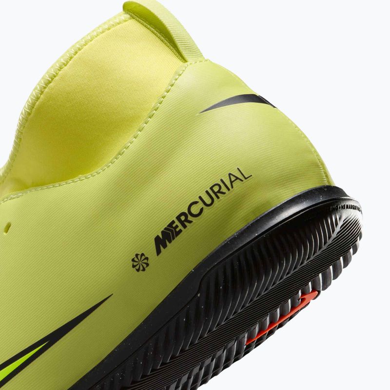 Buty piłkarskie dziecięce Nike Mercurial Superfly 10 Club limelight/hyper crimson/volt 9