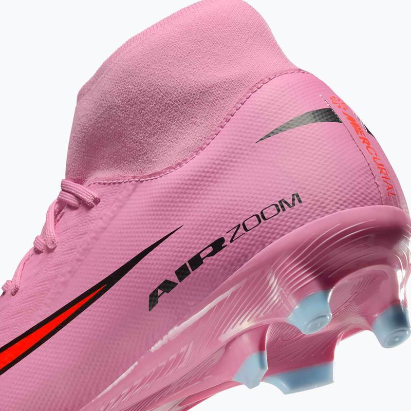 Buty piłkarskie męskie Nike Mercurial Superfly 10 Academy MG magic flamingo/black/total crimson 10