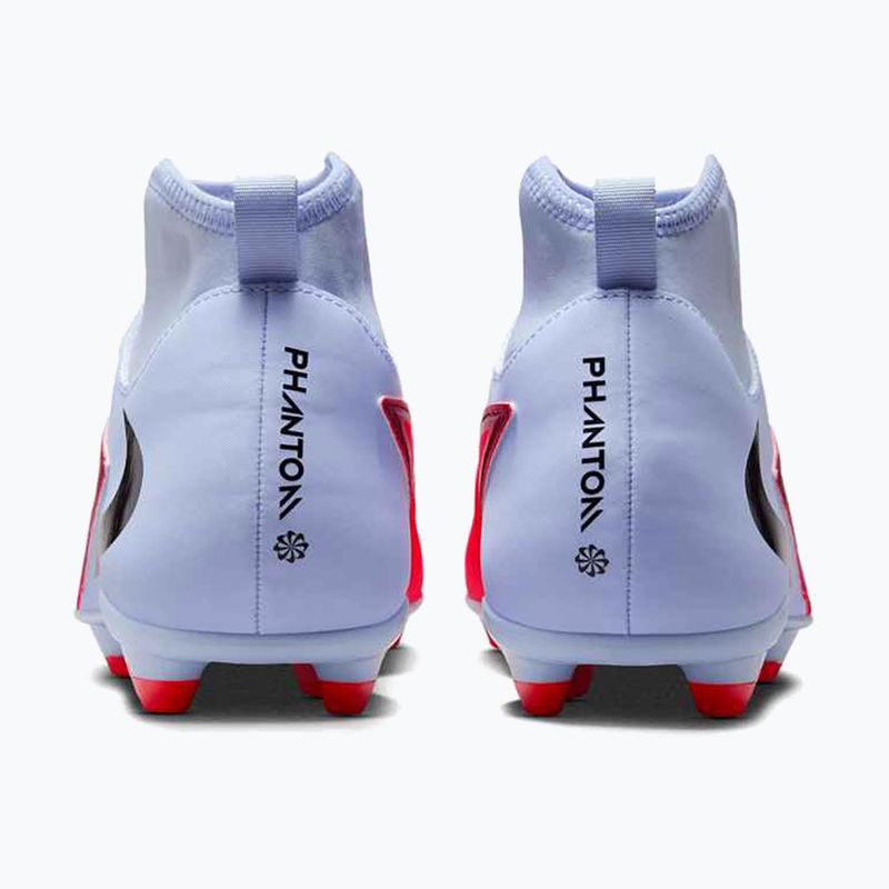Buty piłkarskie męskie Nike Phantom 6 High Club FG/MG royal tint/bright crimson 8