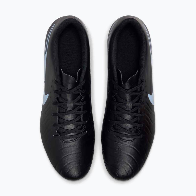 Buty piłkarskie męskie Nike Tiempo Legend 10 Club FG/MG black/black 8