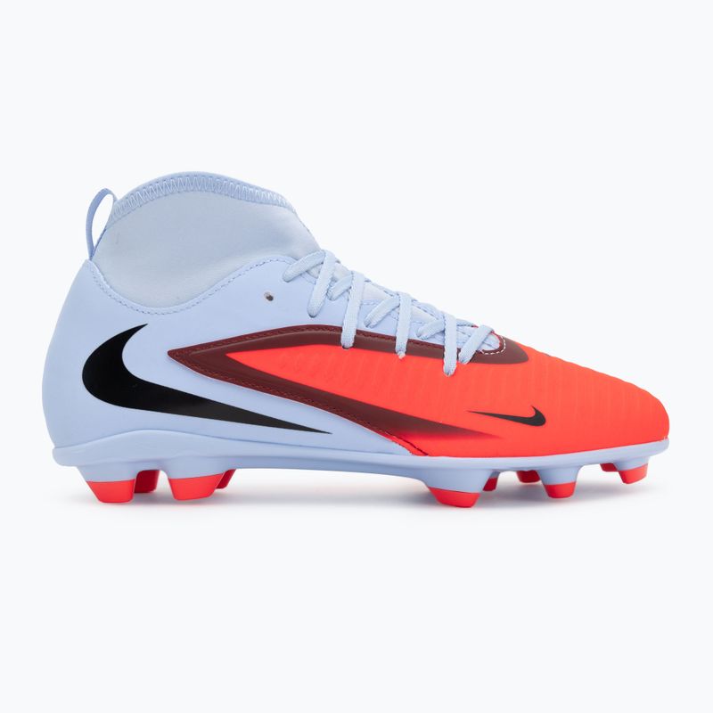 Buty piłkarskie męskie Nike Phantom 6 High Club FG/MG royal tint/bright crimson 2