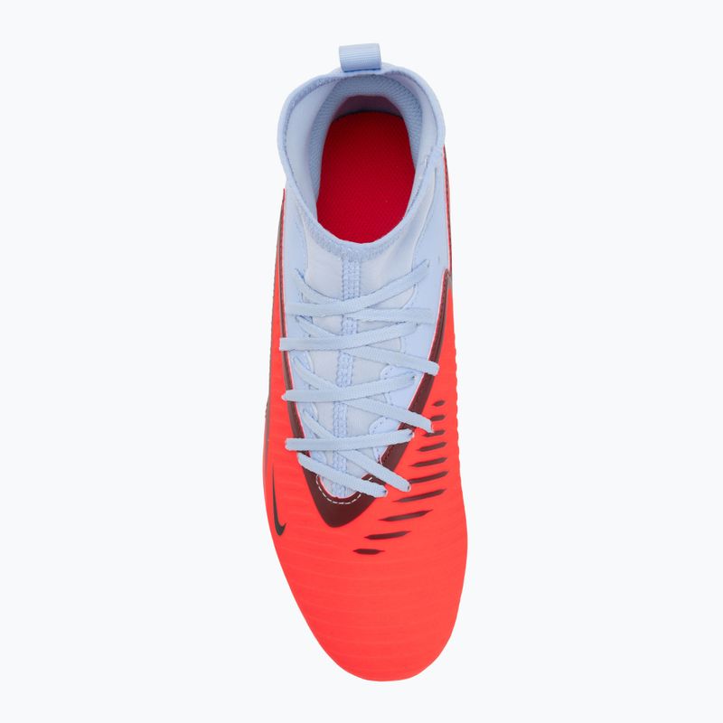 Buty piłkarskie męskie Nike Phantom 6 High Club FG/MG royal tint/bright crimson 5