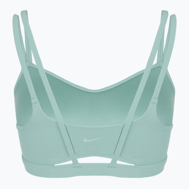 Biustonosz treningowy Nike Zenvy Strappy 017 cannon/white 7