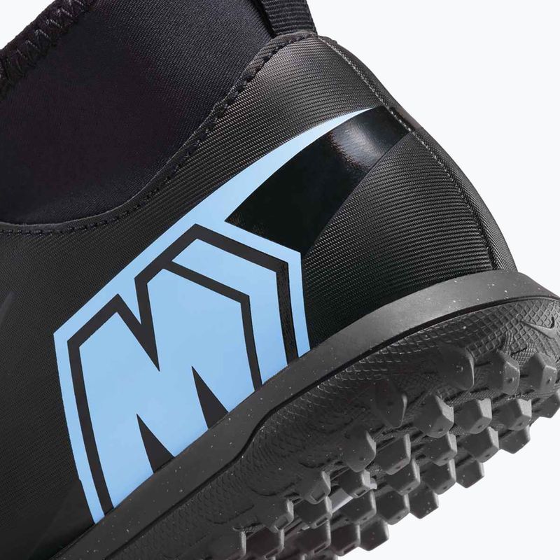Buty piłkarskie dziecięce Nike Mercurial Superfly 10 Club TF black/black 9