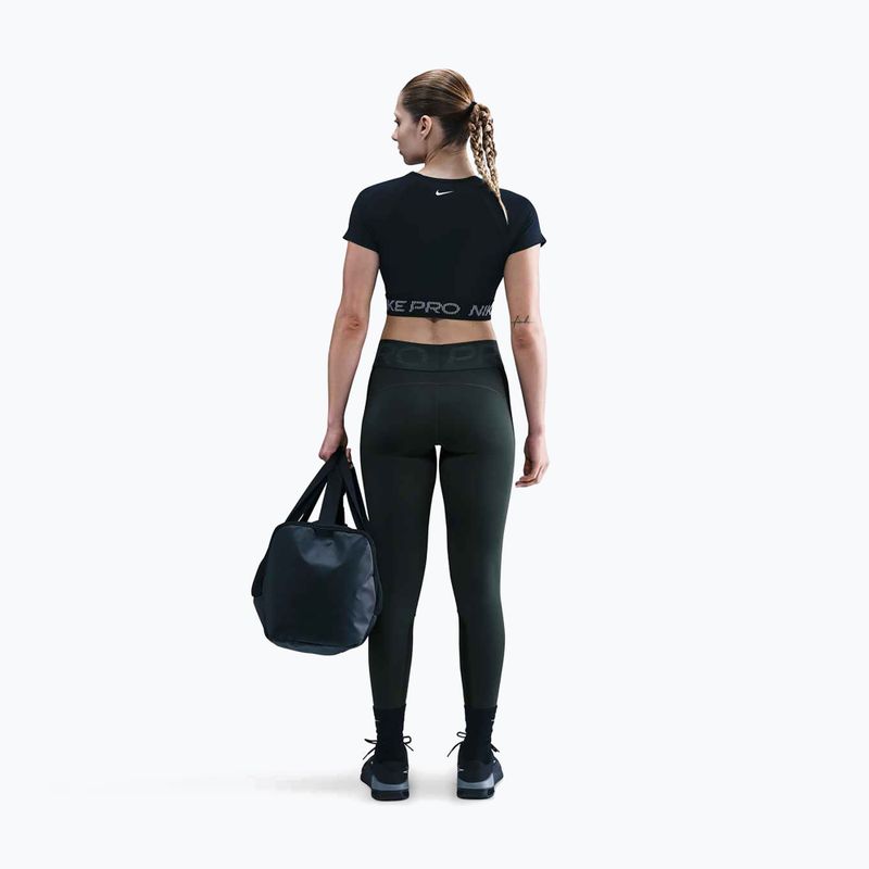 Legginsy treningowe damskie Nike Pro Sculpt High-Waisted 7/8 seaweed/vintage green/white 3