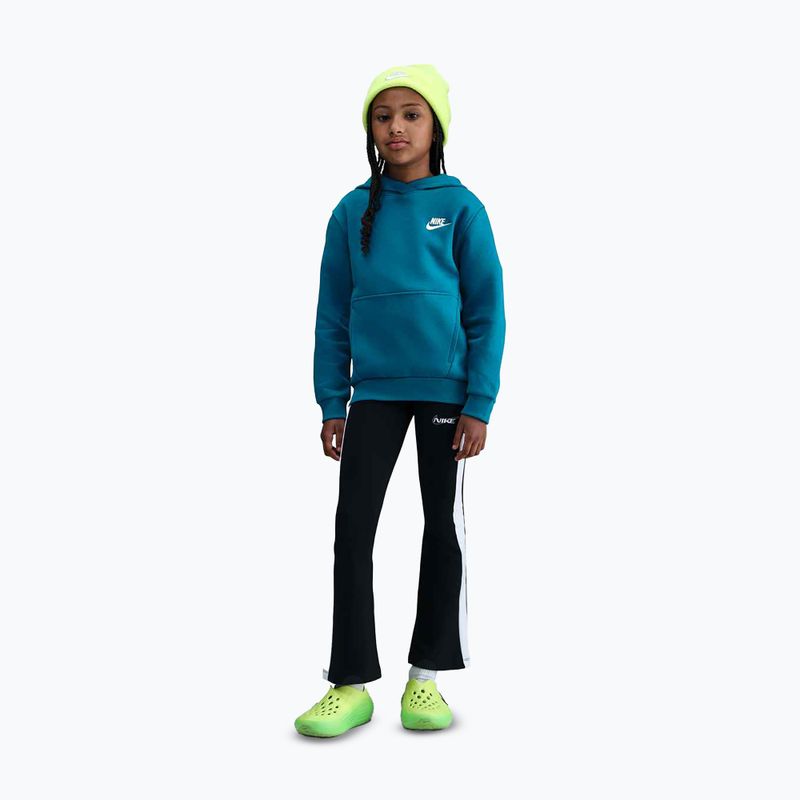 Bluza dziecięca Nike Sportswear Club Fleece green abyss/white 3