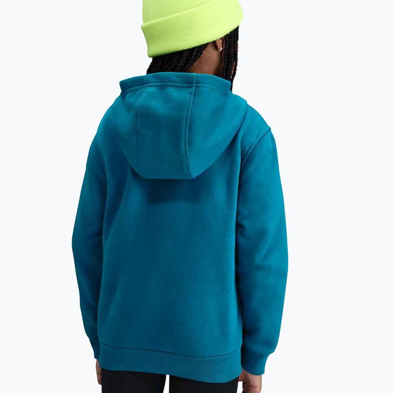 Bluza dziecięca Nike Sportswear Club Fleece green abyss/white 5