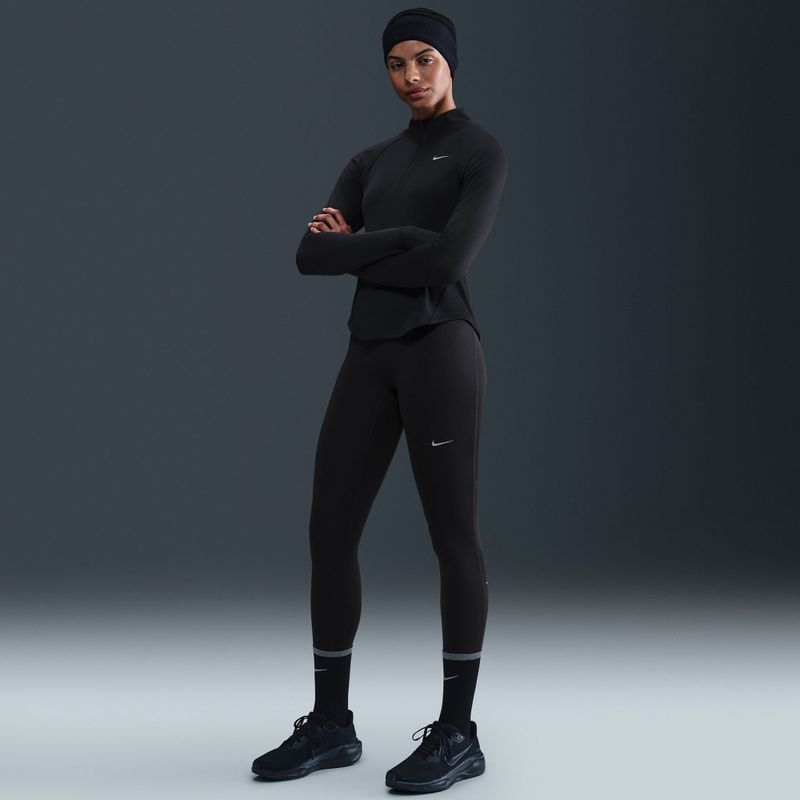 Legginsy do biegania damskie Nike Tempo High-Waisted 7/8 black 7