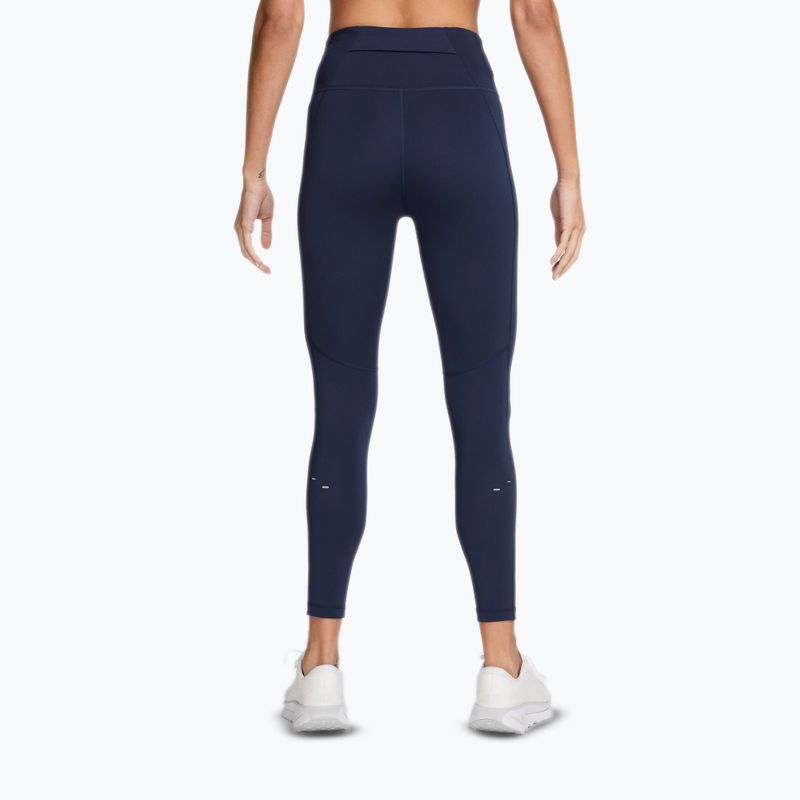 Legginsy do biegania damskie Nike Tempo High-Waisted 7/8 midnight navy 2